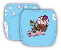 FuzziBunz Elite Diaper - Cupcake
