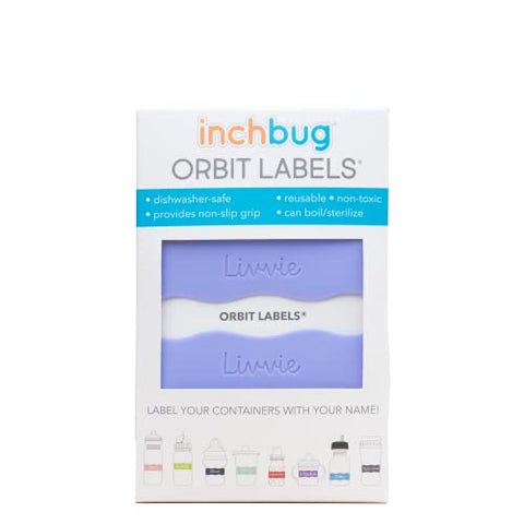 InchBug Original Orbit Labels Personalized - Lavender Gelato (4 Pack)