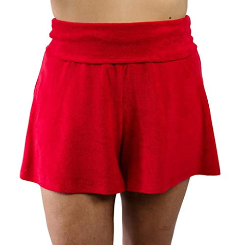 Ta-Ta Towel - Women's Casual Shorties - Red