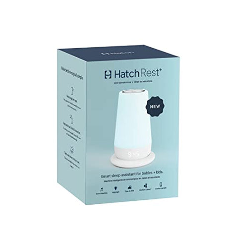 Hatch Rest+ Baby & Kids Sound Machine - 2nd Gen - Portable (with Charging Base)