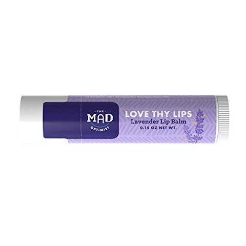 Mad Optimist Lavender Lip Balm, 0.15 Oz