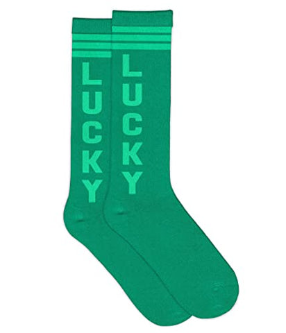 Women's Green Lucky Socks - St. Patrick's Day