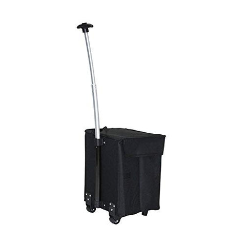dbest products Smart Cart - BLACK Collapsible Rolling Cart