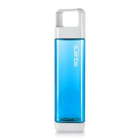 Square Water Bottle Leak Proof 25oz - Blue
