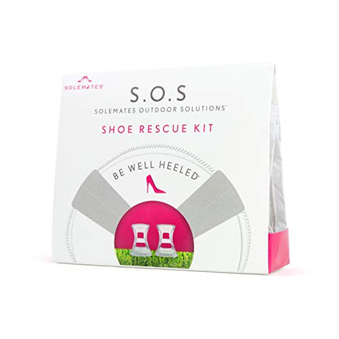 Solemates SOS Shoe Rescue Kit - 1 Pair Of Classic Clear High Protecors