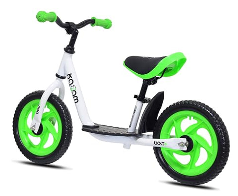 KaZAM Bolt Balance Bike, Ages 2-5 Years, Footrest and Safety Handle