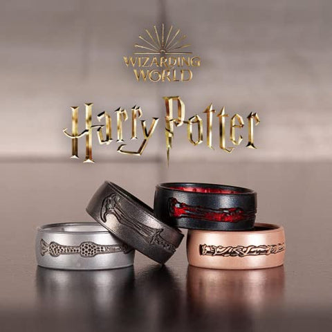 Enso Rings Harry Potter Wand Collection Silicone Rings - Harry Potter, Size 10