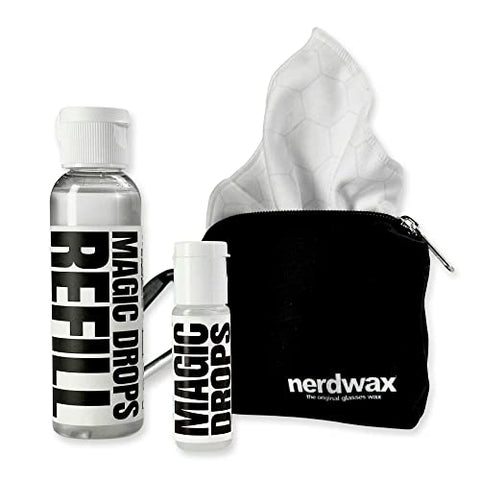 Nerdwax Magic Drops Glasses Cleaning Kit