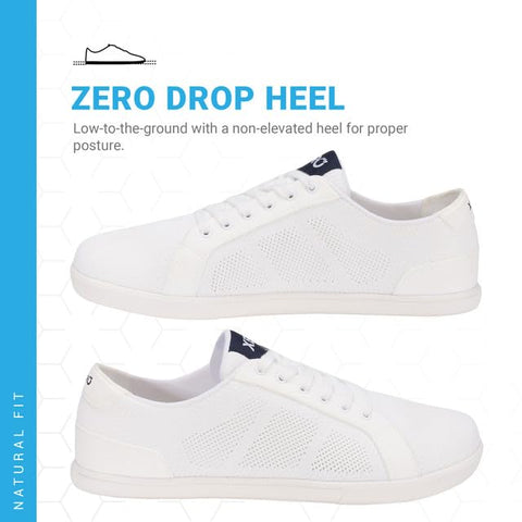 Xero Shoes Men's Dillon, White, 12