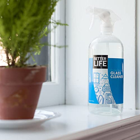 Better Life - Glass Cleaner - 32 Ounces - Pack of 2