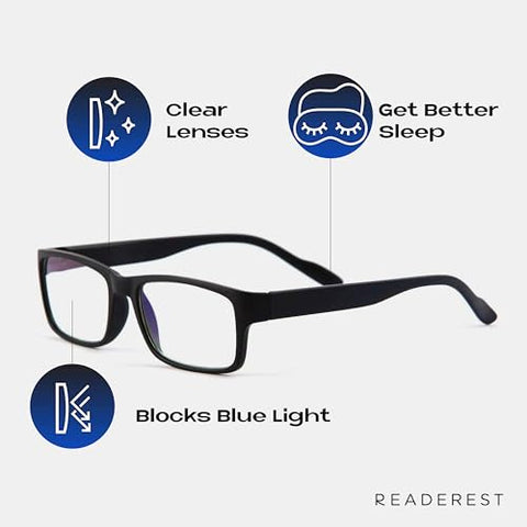 Readerest Blue Light Blocking Reading Glasses - Men