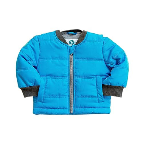 Buckle Me Baby Winter Coat - Safe Car Seat Jacket - 4T, Light Blue
