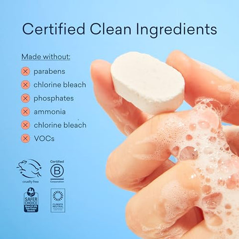 BLUELAND Dishwasher Detergent Tablet Refill - Natural, Eco Friendly - 60 Washes
