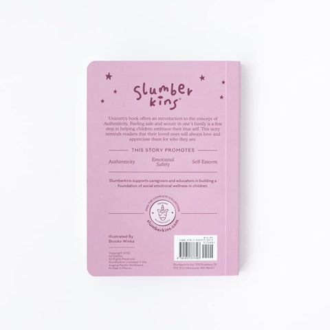 Slumberkins 14" Unicorn Snuggler, Card & Storybook Set