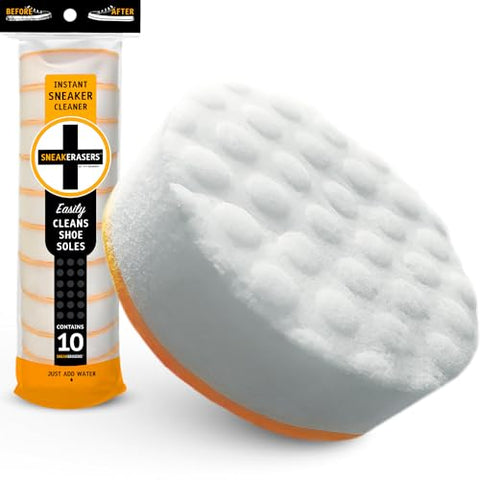 SneakERASERS Instant Sole and Sneaker Cleaner - Premium - 10 Pack