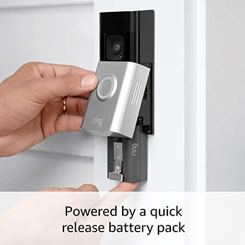 Ring Battery Doorbell Plus - HD+ Video, Two-Way Talk (2023 release)