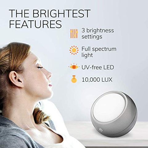 Circadian Optics Light Therapy Lamp, Leo, 10,000 Lux