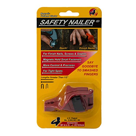 Safety Nailer Mini - For Finish Nails, Screws, Staples