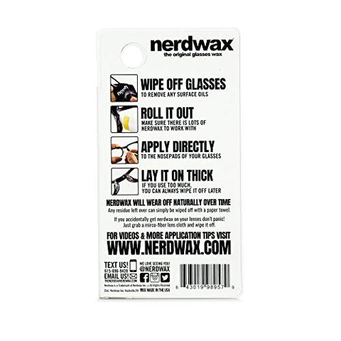 Nerdwax Glasses Wax - Single