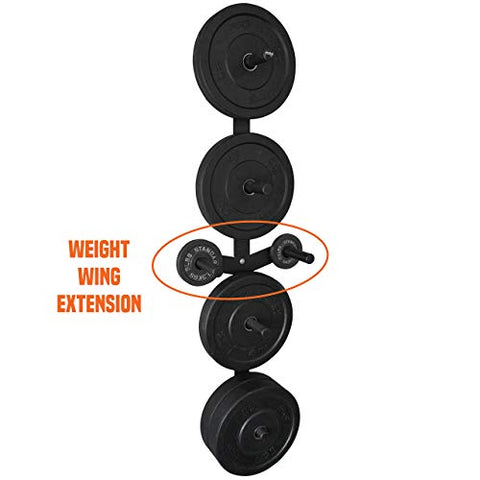 PRx Performance Wall-Mounted Vertical Weight Plate Storage
