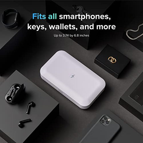 PhoneSoap 3 UV Cell Phone Sanitizer & Charger Box