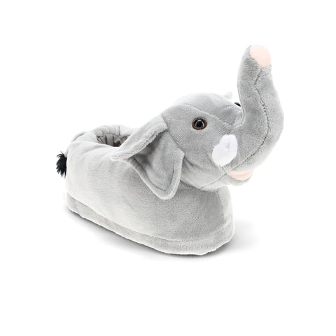 Happy Feet Gus the Gray Elephant Slippers, Large