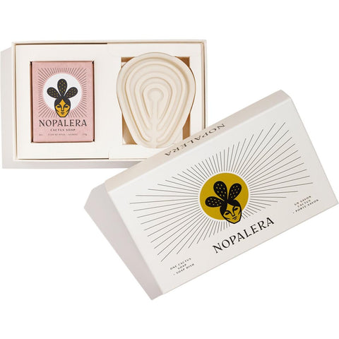 Nopalera Bar Soap & Dish Gift Set - 4 oz