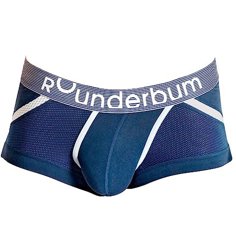 Rounderbum Mens Underwear - Anatomic Technology Mini Trunk - Navy - Small