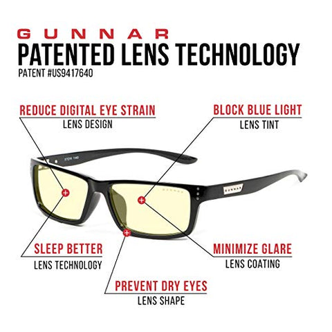 GUNNAR Premium Computer and Gaming Glasses - Riot