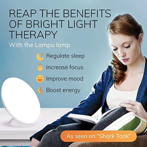 Circadian Optics Light Therapy Lamp - UV-Free LED Lamps - 10,000 Lux - White