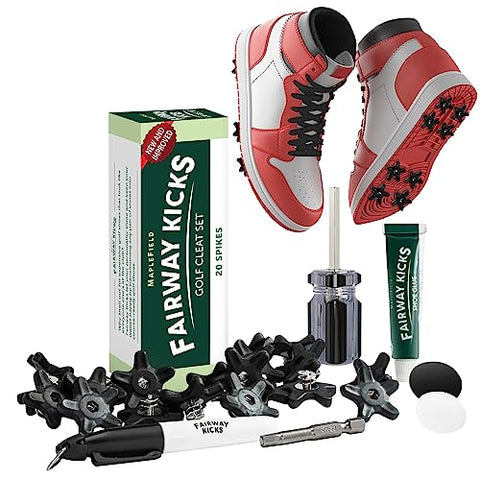 Fairway Kicks - DIY Golf Spikes Kit