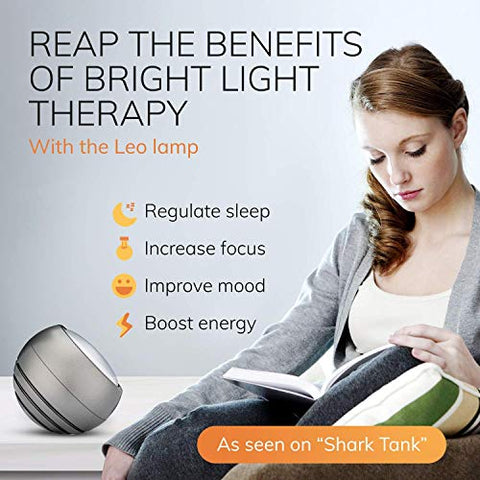 Circadian Optics Light Therapy Lamp, Leo, 10,000 Lux