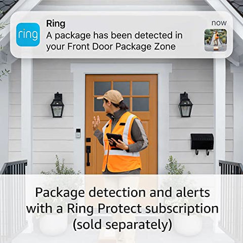 Ring Battery Doorbell Plus - HD+ Video, Two-Way Talk (2023 release)