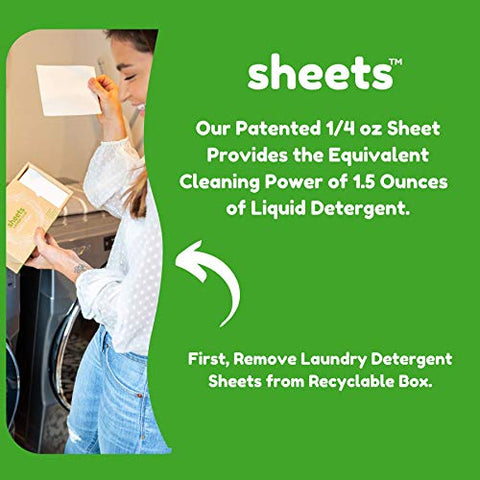 Sheets Laundry Club Laundry Detergent Sheets (Fresh Linen and Vitality)