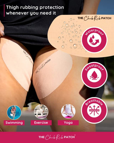 The Chub Rub Patch for Thighs (3 Pairs), Ivory