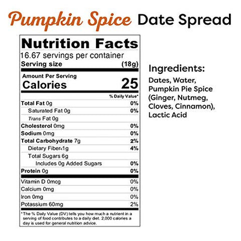 Wanna Date? Pumpkin Spice Date Spread (2 Jars)