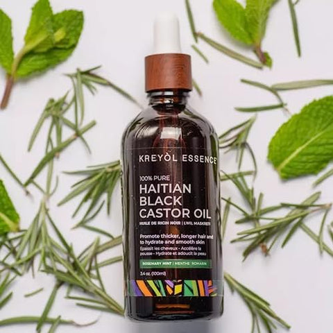 Kreyol Essence - Rosemary Peppermint Haitian Black Castor Oil