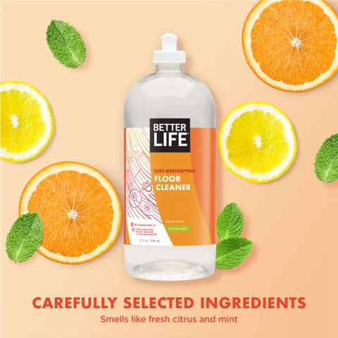 Better Life - Floor Cleaner - Citrus Mint - Pack of 2