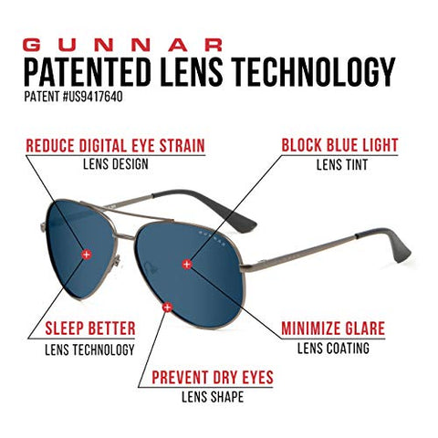 GUNNAR - Premium Gaming and Computer Glasses - Vertex