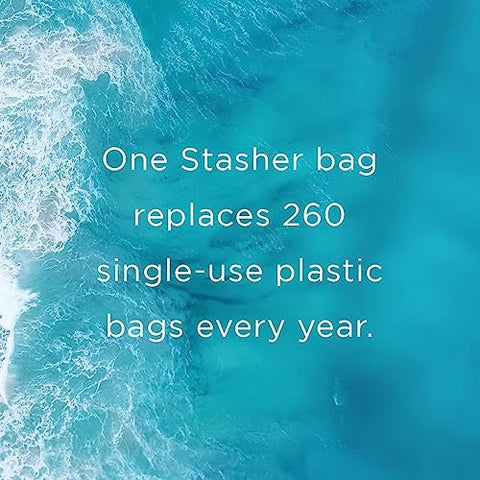 Stasher Platinum Silicone Food Storage Bag - 1/2 Gallon - 64 Oz