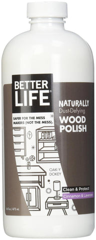 Better Life - Wood Cleaner & Polish - Cinnamon & Lavender,