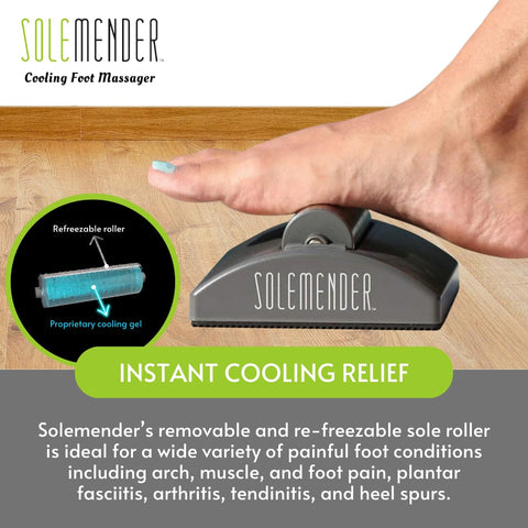 Solemender Cooling Foot Massager for Plantar Fasciitis