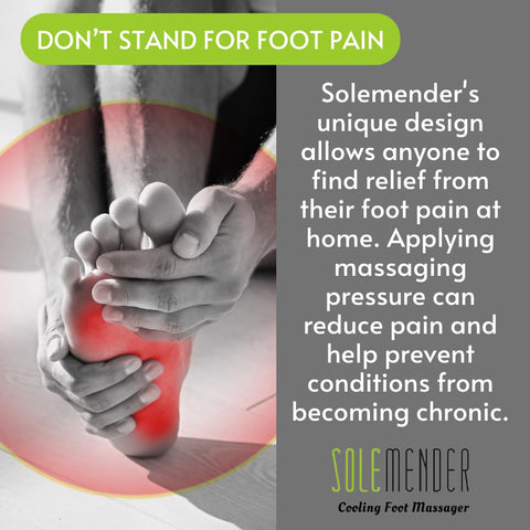 Solemender Cooling Foot Massager for Plantar Fasciitis