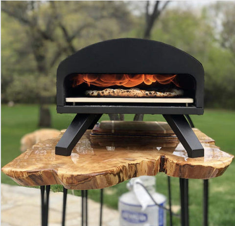 Bertello - Portable Outdoor Pizza Oven (Black)