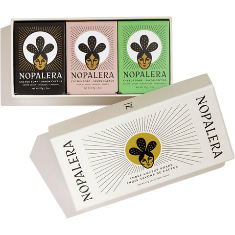 Nopalera Bar Soap Discovery Set - Natural Cleanser