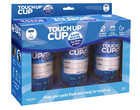 Touch Up Cup Empty Paint Containers, 13 oz, Pack of 3