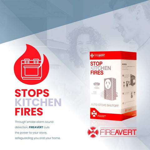 FireAvert Electric Auto Stove Shut-Off Safety Device - 4-Prong