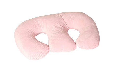 The TWIN Z PILLOW - Pink - 6-in-1 Twin Pillow, Breastfeeding