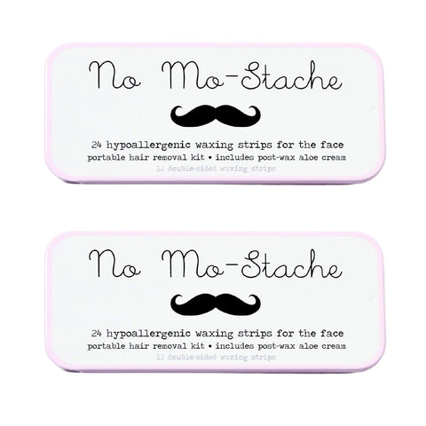 No Mo-Stache Lip Wax Kit 24 count 2 Pack