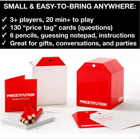 Pricetitution Card Game (3+ Players)